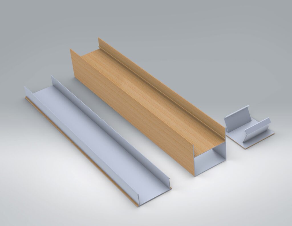 Two-Piece Batten – Aluminum two piece batten/Clip on Batten/Australia ...